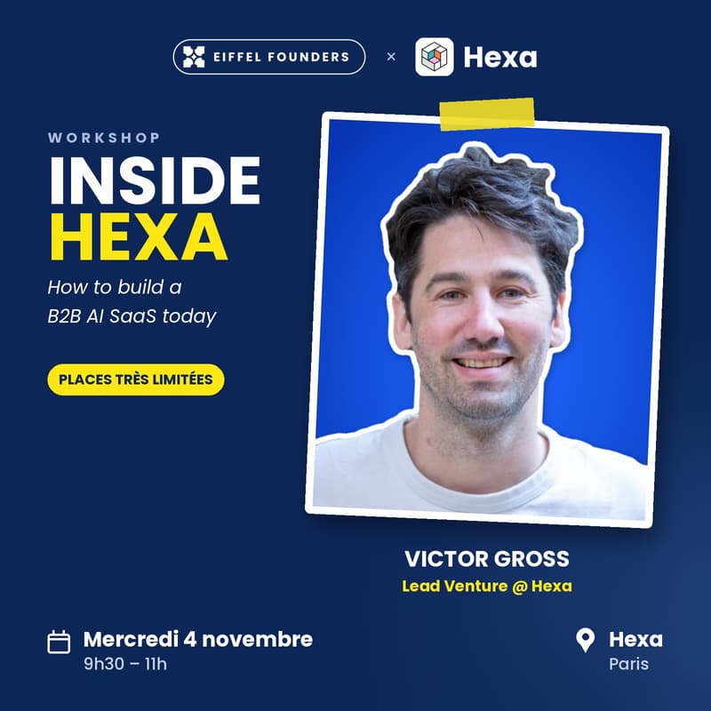Workshop at Hexa w/ Victor, Lead Venture @ Hexa