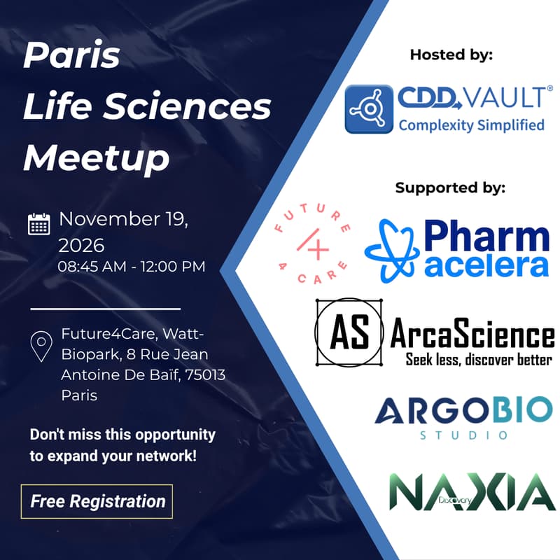 Paris Life Sciences Meetup
