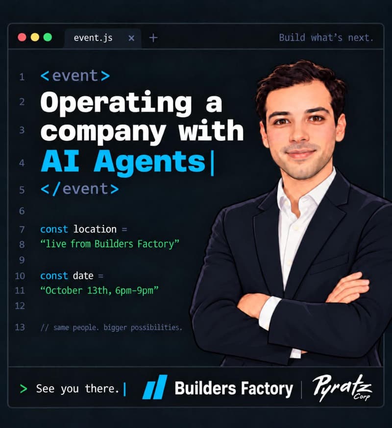 Il crée une entreprise de 0 en 3h w/ Bilal El Alamy CEO @PyratzLabs