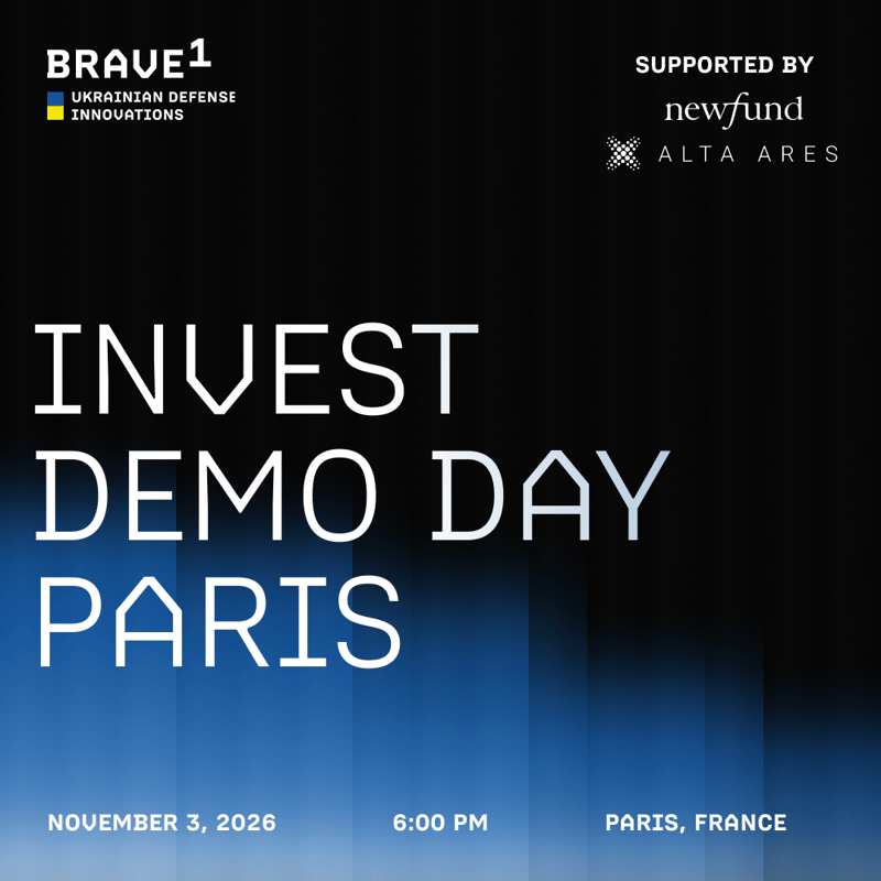 BRAVE1 Invest Demo Day Paris