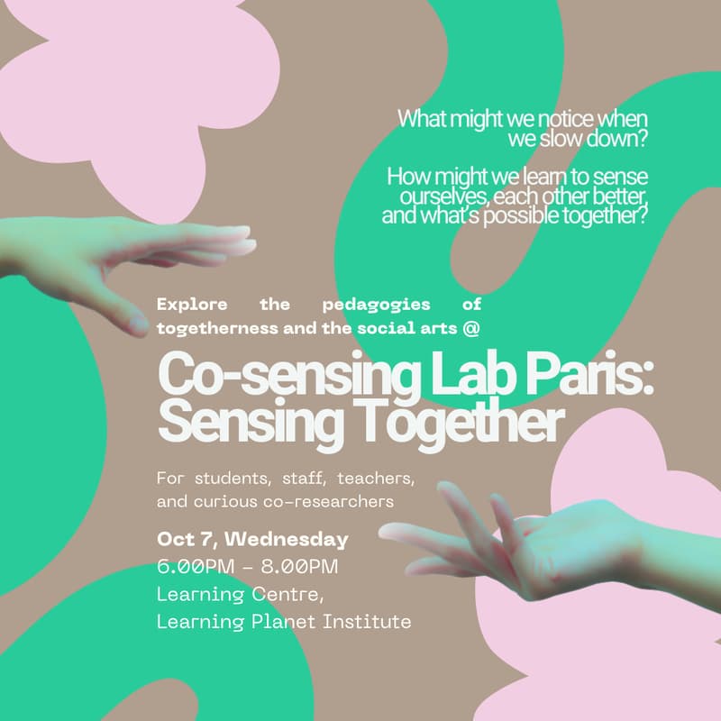Co-sensing Lab Paris #1: Sensing together