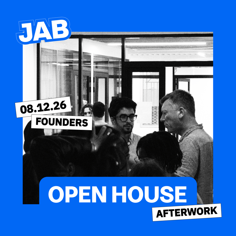 JAB OPEN HOUSE #3 - Founders & Sales
