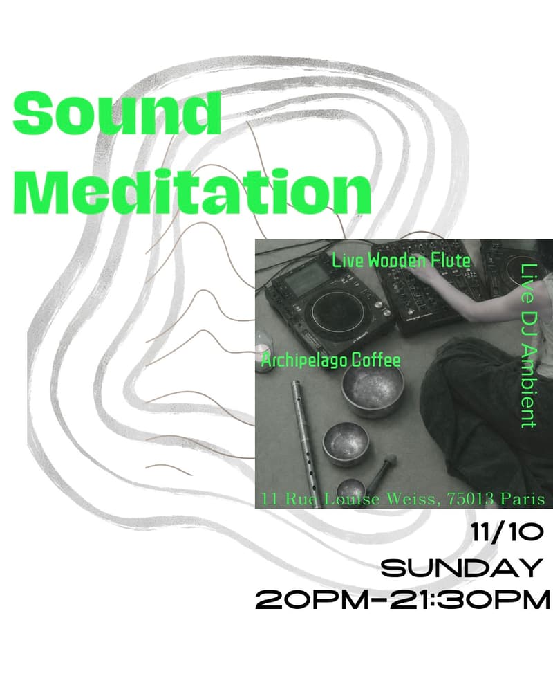 Sound Meditation session DJ疗愈之夜