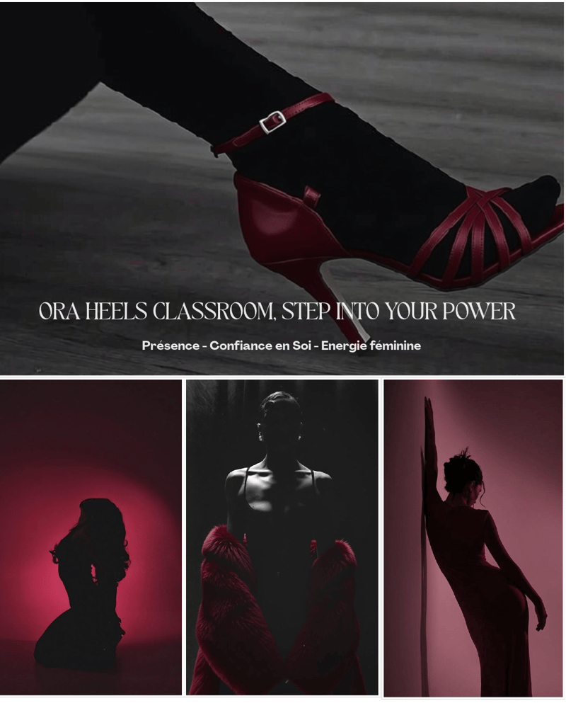 ORA Heels Classroom, Step Into Your Power 👠✨