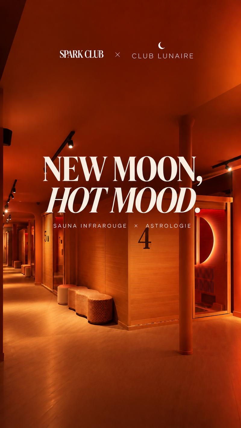 New Moon, Hot Mood. La première expérience astrologie & sauna.