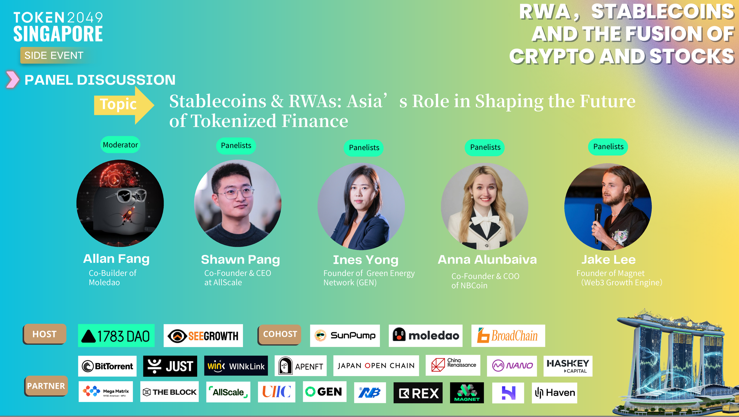 RWA, Stablecoins and the Fusion of Crypto and Stocks｜1783DAO  Token2049（Singapore） · Luma
