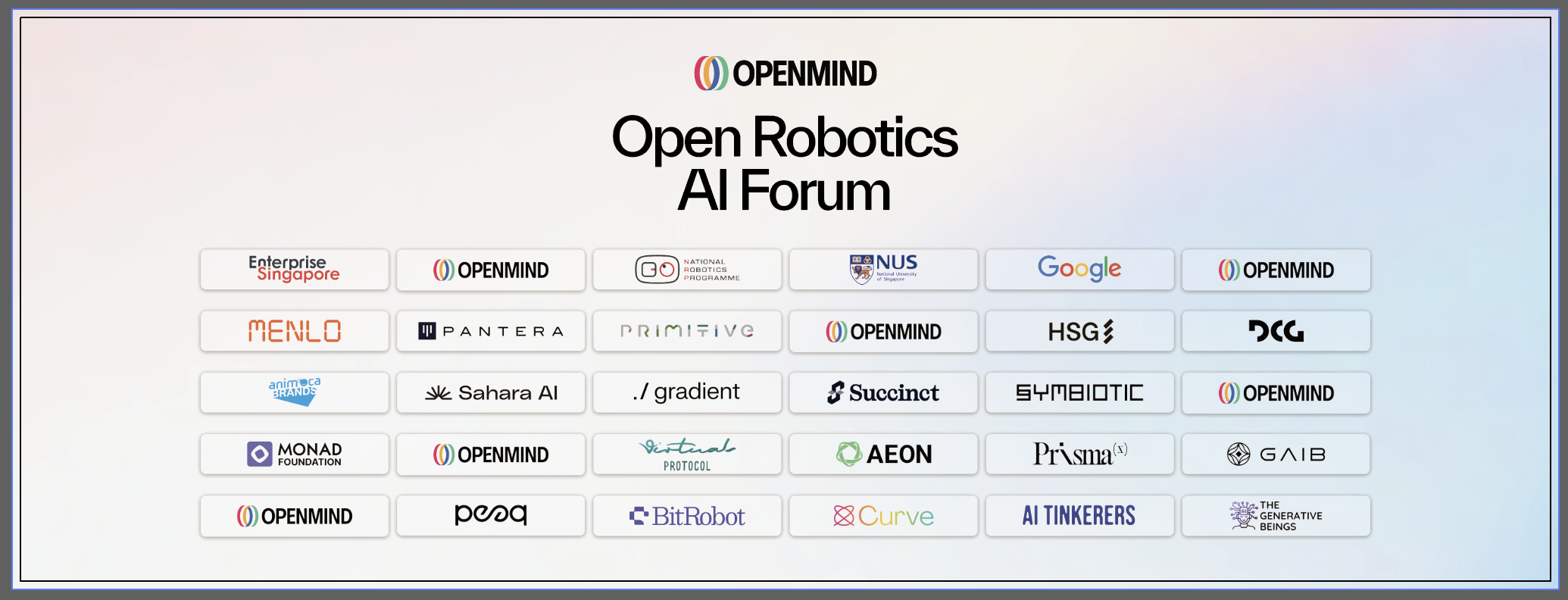 Open Robotics AI Forum | Singapore 🇸🇬 · Luma