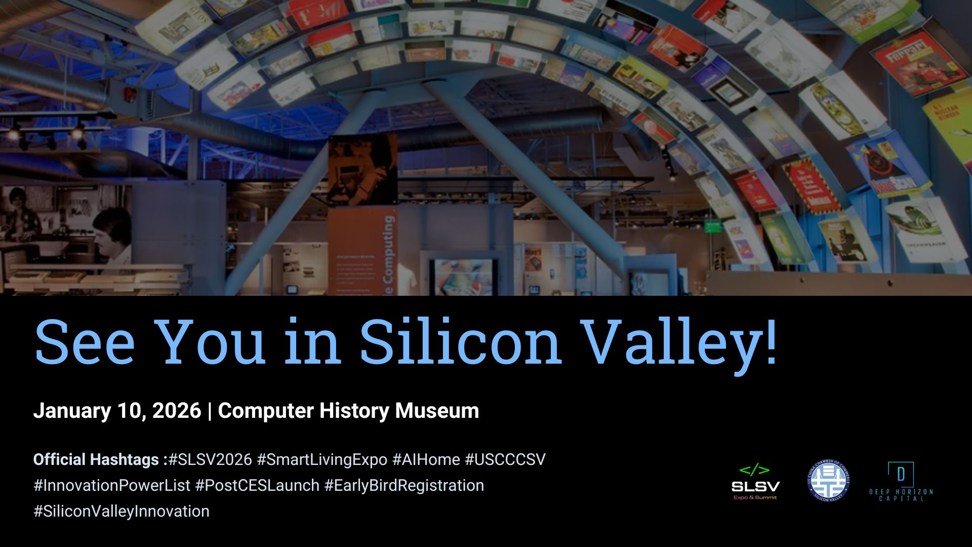 Smart Living Silicon Valley 2026 — AI Hardware & Robotics Summit + Expo ·  Luma