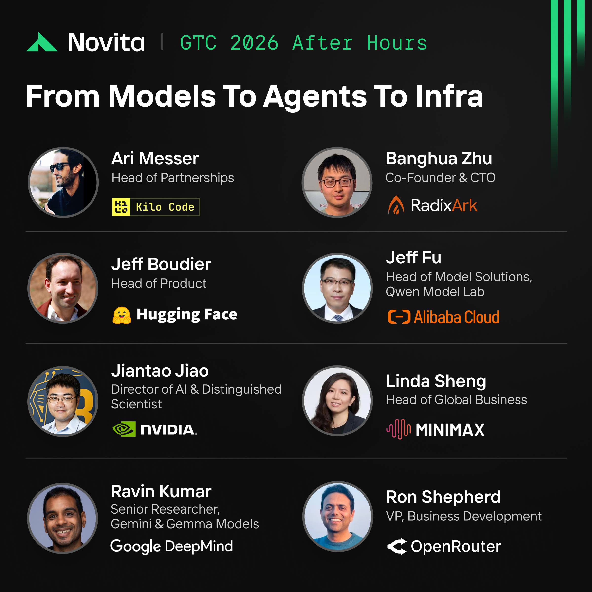 GTC 2026 After Hours: From Models to Agents to Infra