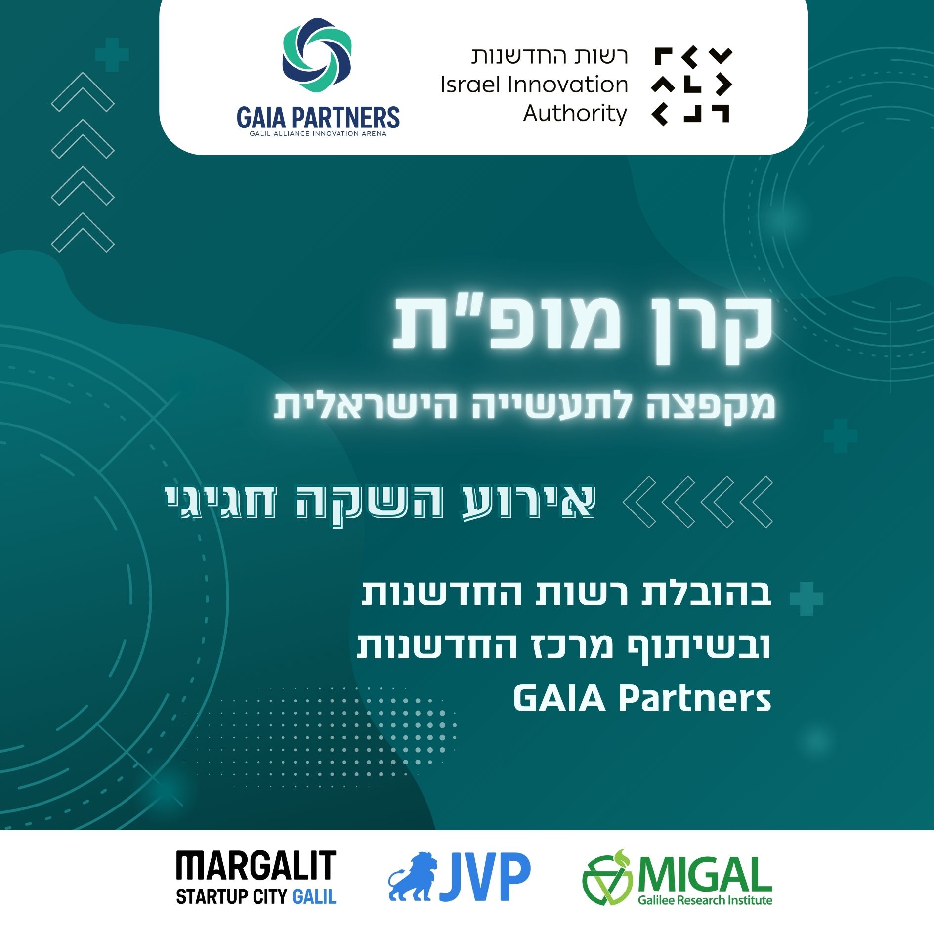 קרן מופ”ת - מקפצה לתעשייה הישראלית - אירוע השקה חגיגי