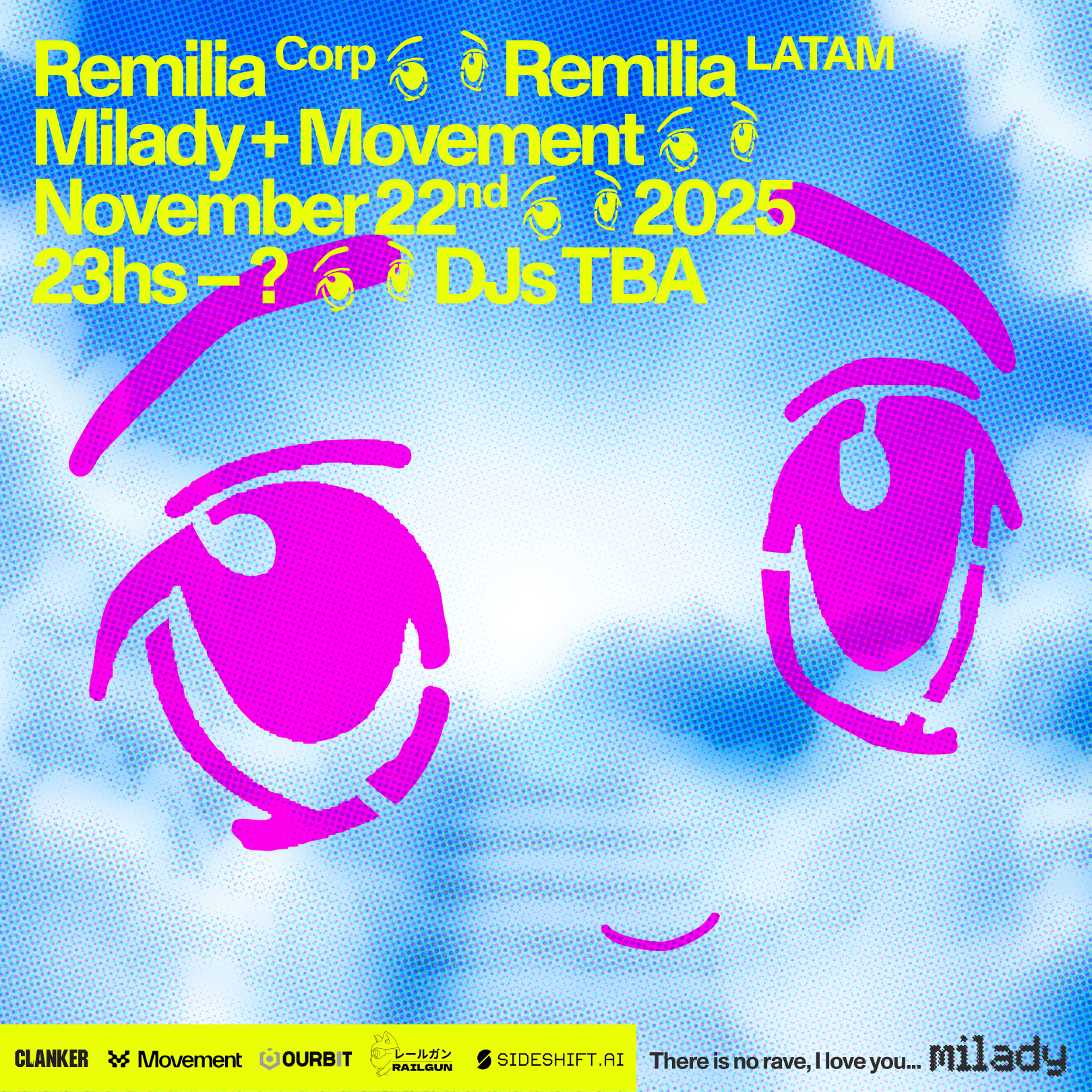 Crypto Nomads | Milady LATAM Rave x Movement