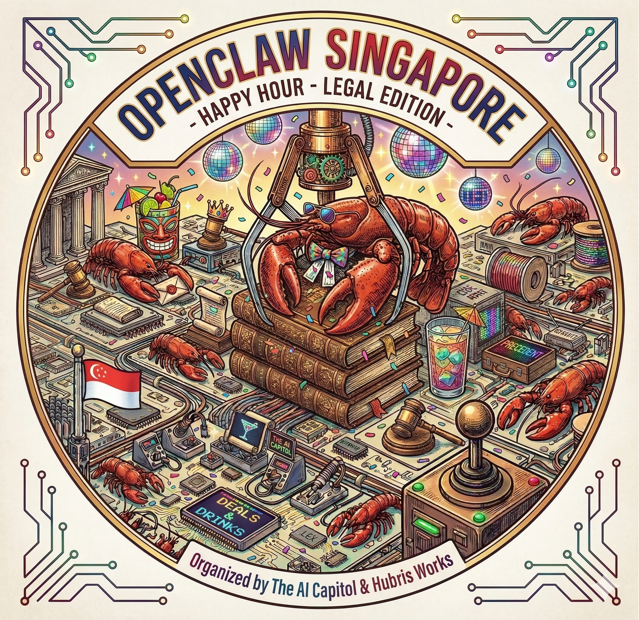 OpenClaw Singapore Happy Hour - Legal Edition