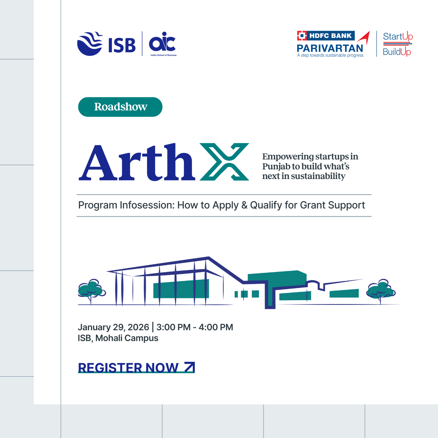 ArthX Roadshow: Infosession on How to Apply & Qualify for Grant Support