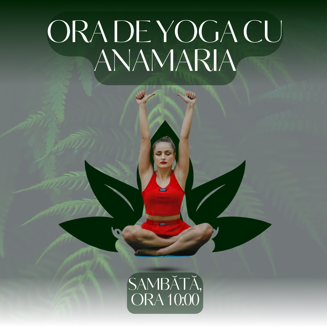 Oră GRATUITĂ de Yoga cu Anamaria