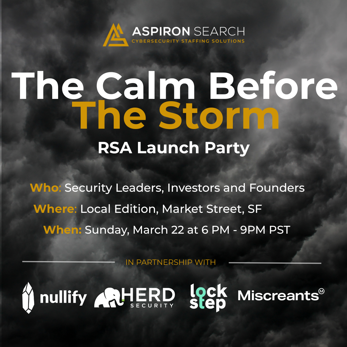 Calm Before The Storm 2026