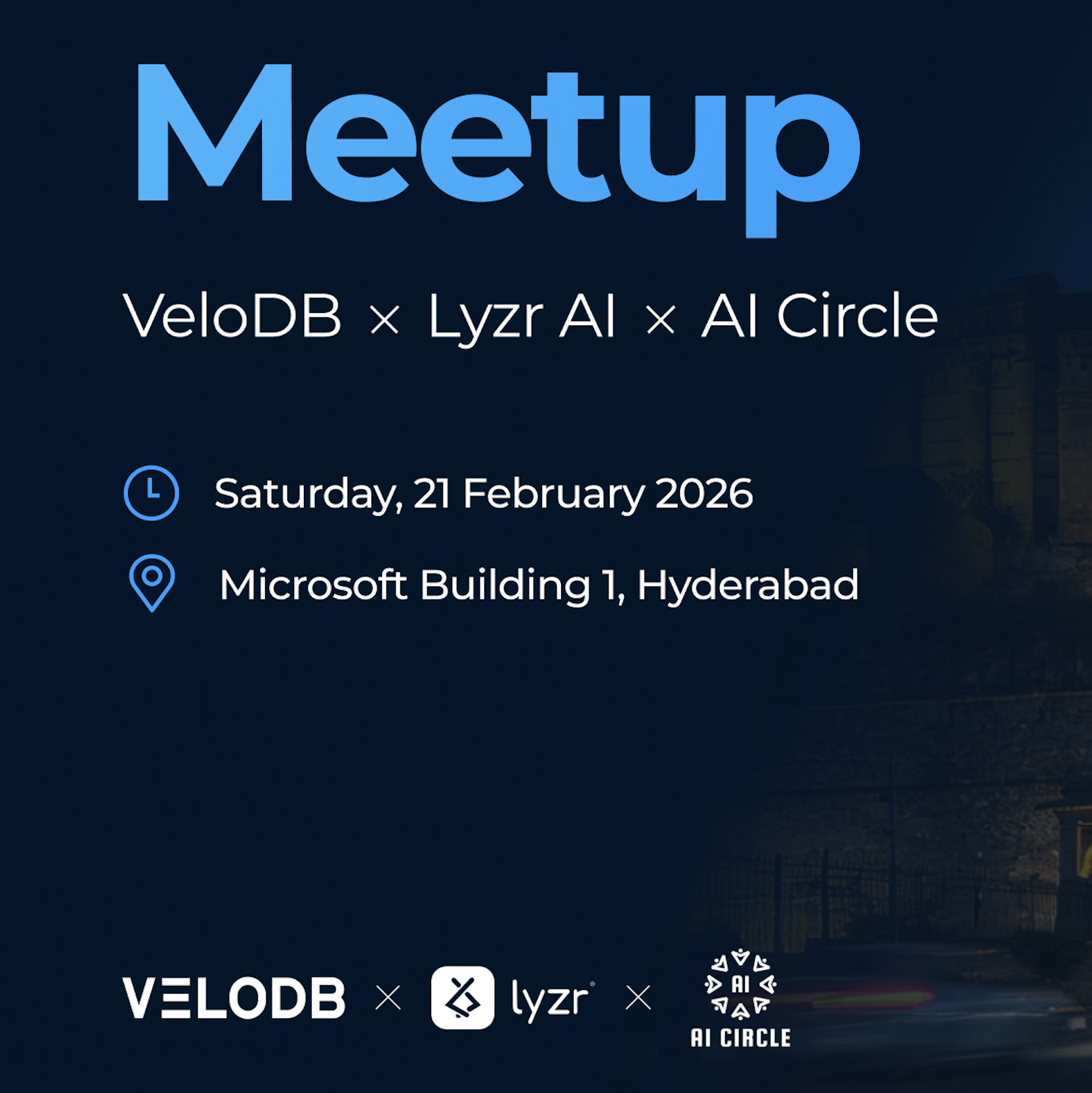 AI-Circle x VeloDB x LyzrAI