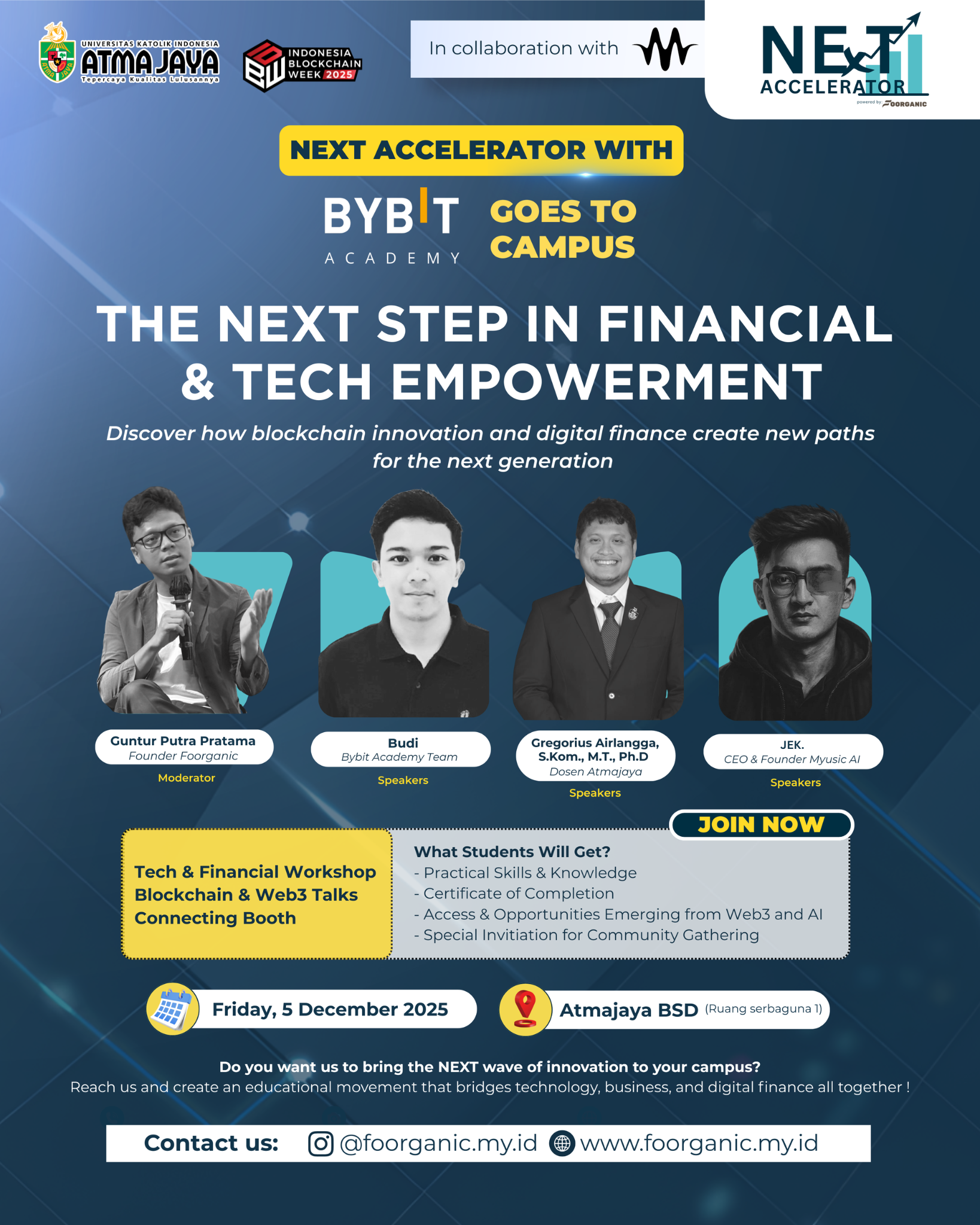 THE NEXT STEP IN FINANCIAL & TECH EMPOWERMENT - DISCOVER HOW BLOCKCHAIN INNOVATION AND DIGITAL FINANCE CREATE NEW PATH FOR NEXT GENERATION