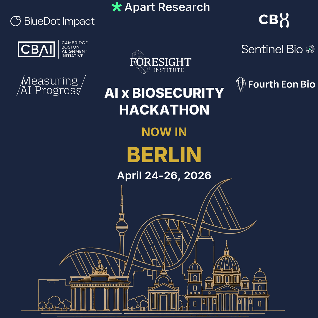 AIxBio Hackathon 2026 - Berlin - Apart Research