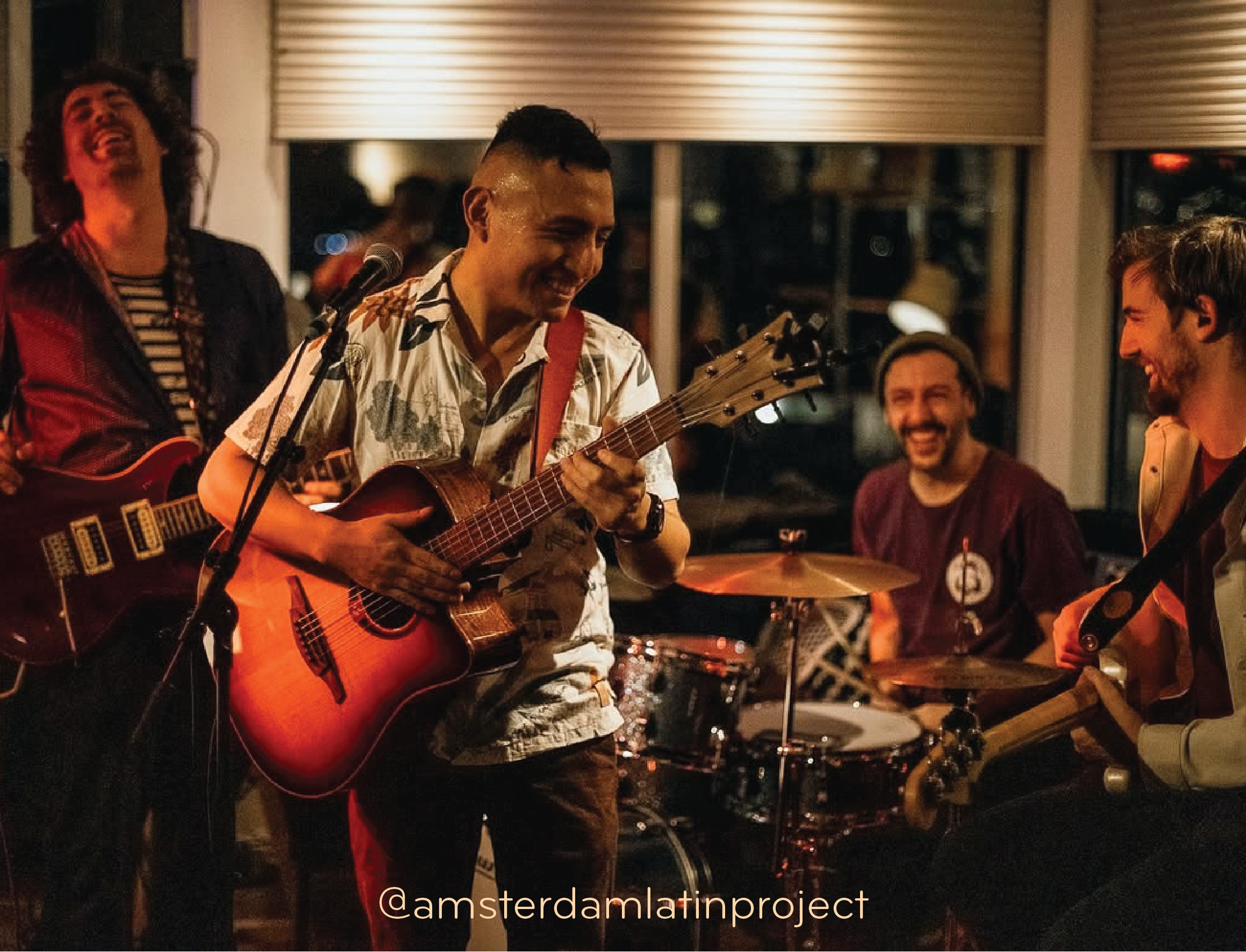 Rooftop Latin Night: Amsterdam Latin Project