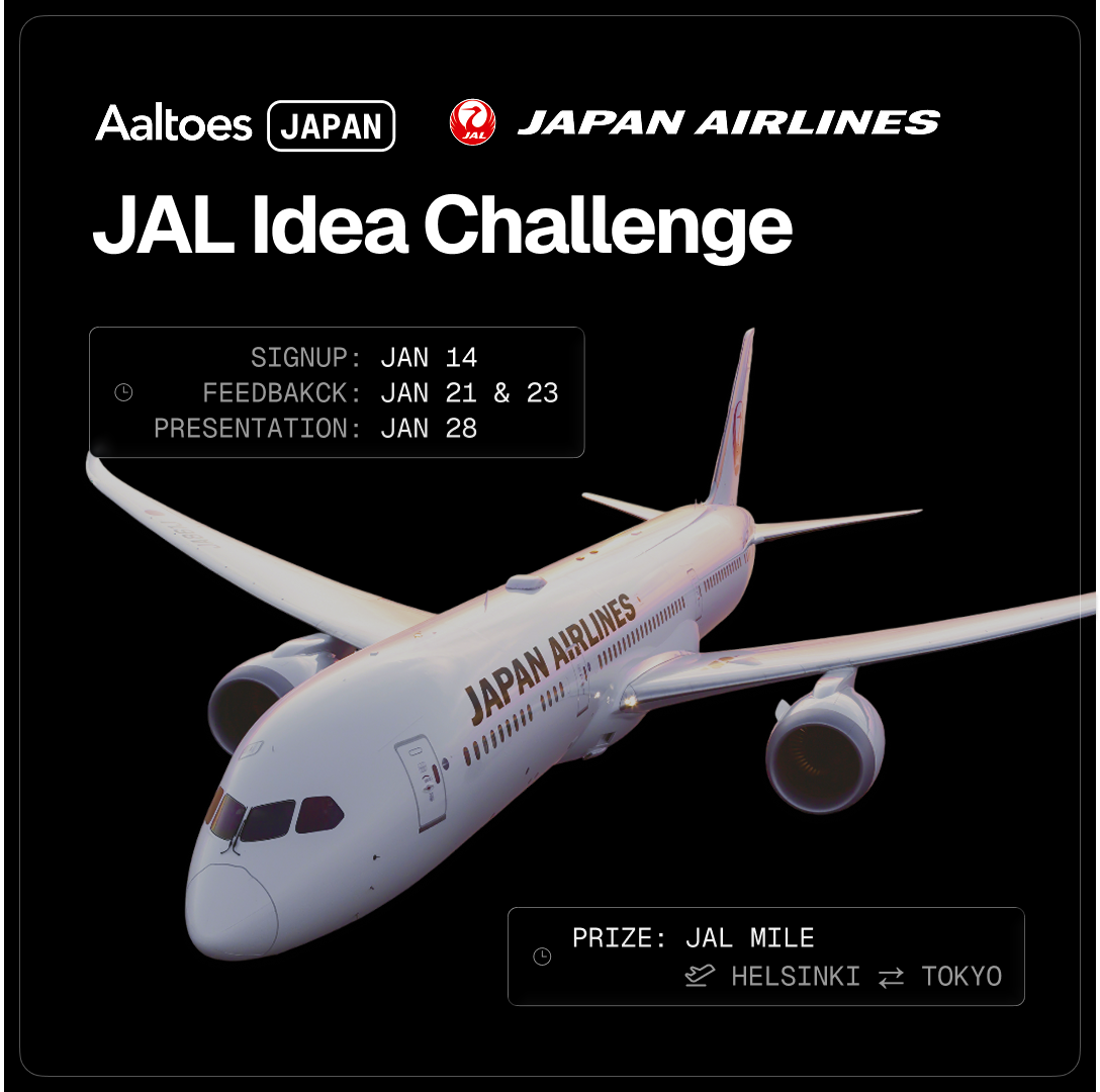 Aaltoes x Japan Airlines Idea Challenge
