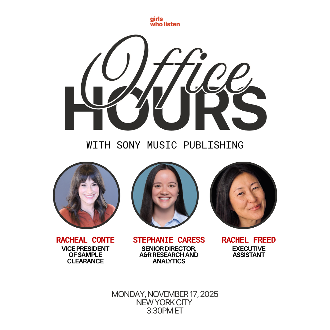 Office Hours at Sony Music Publishing (NYC)