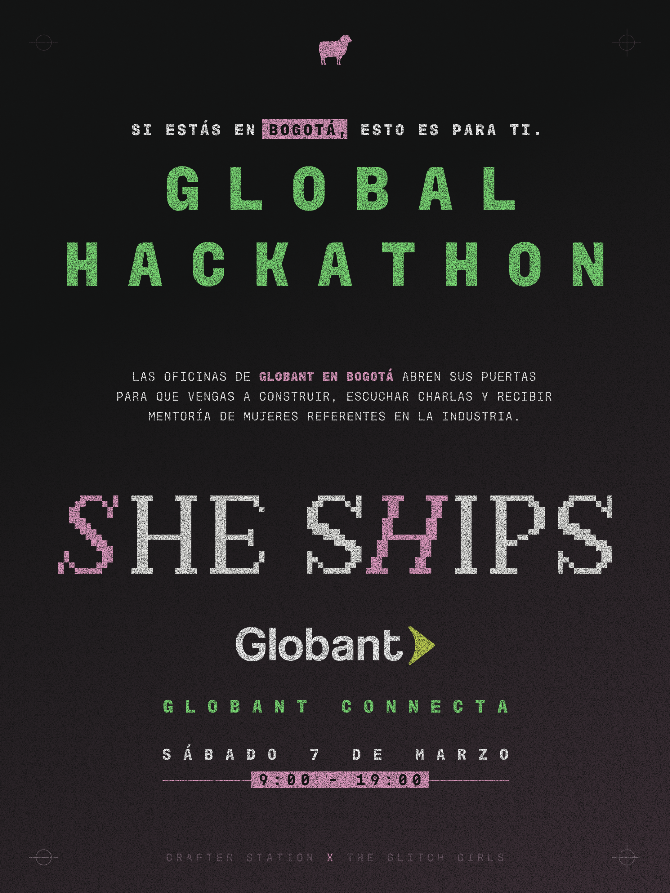 [ship://bog] She Ships Hackathon - Bogotá IRL | Globant