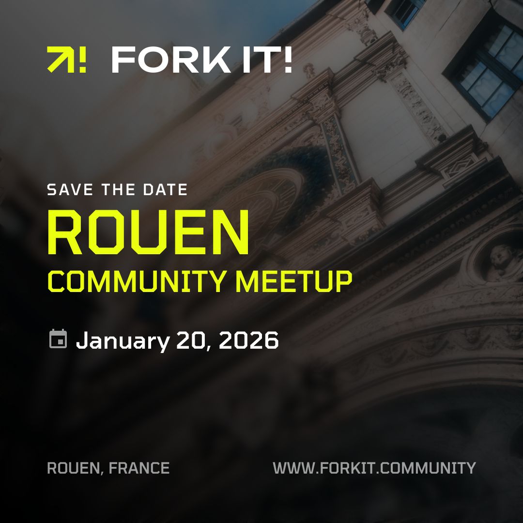 Fork it! Meetup Rouen, France 2026 - OpenStreetMap