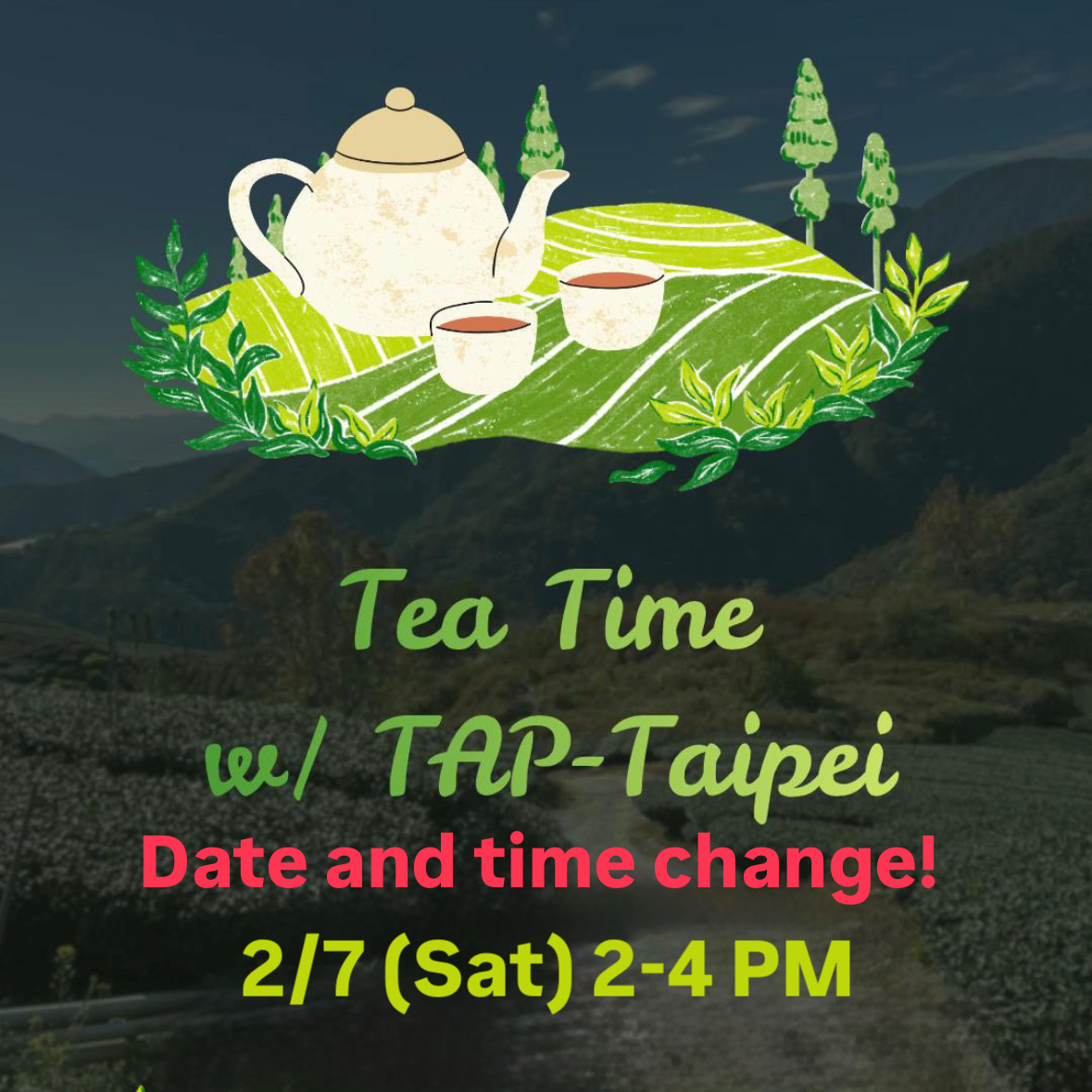 Tea Time with TAP-Taipei #2