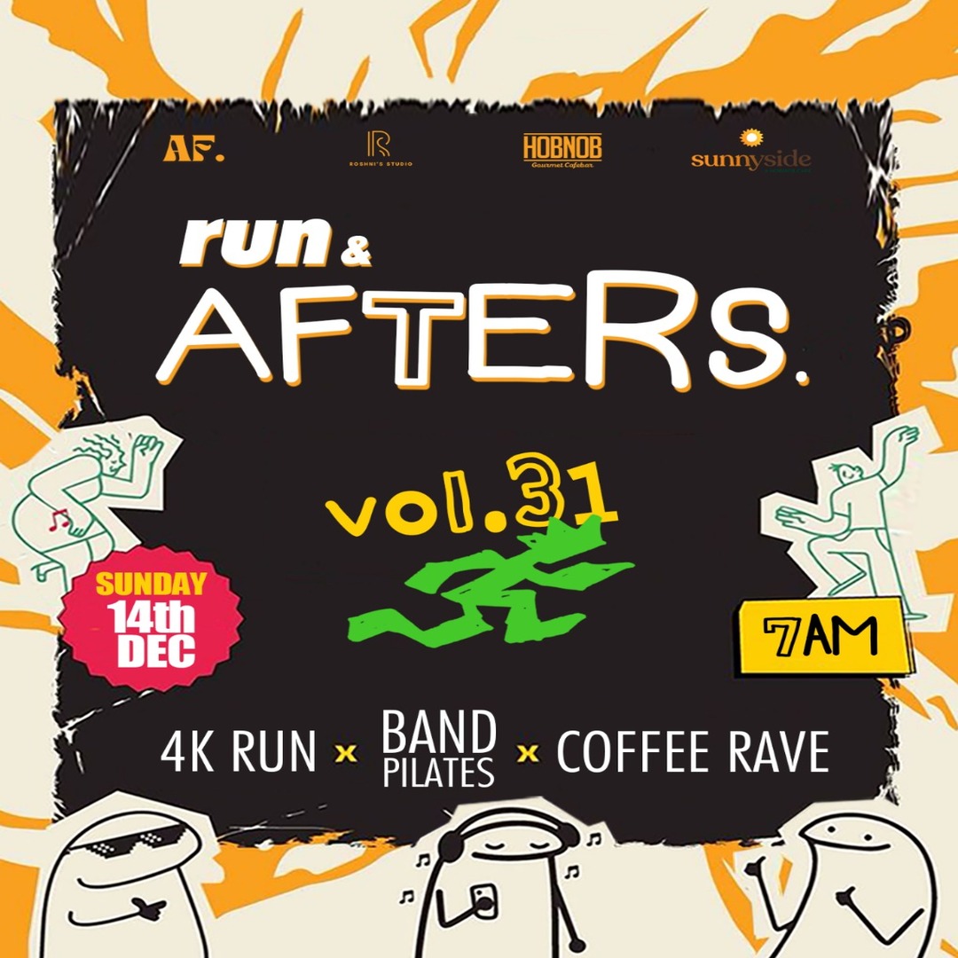 AFTERFLY VOL.31 RUN|PILATES|COFFEE RAVE