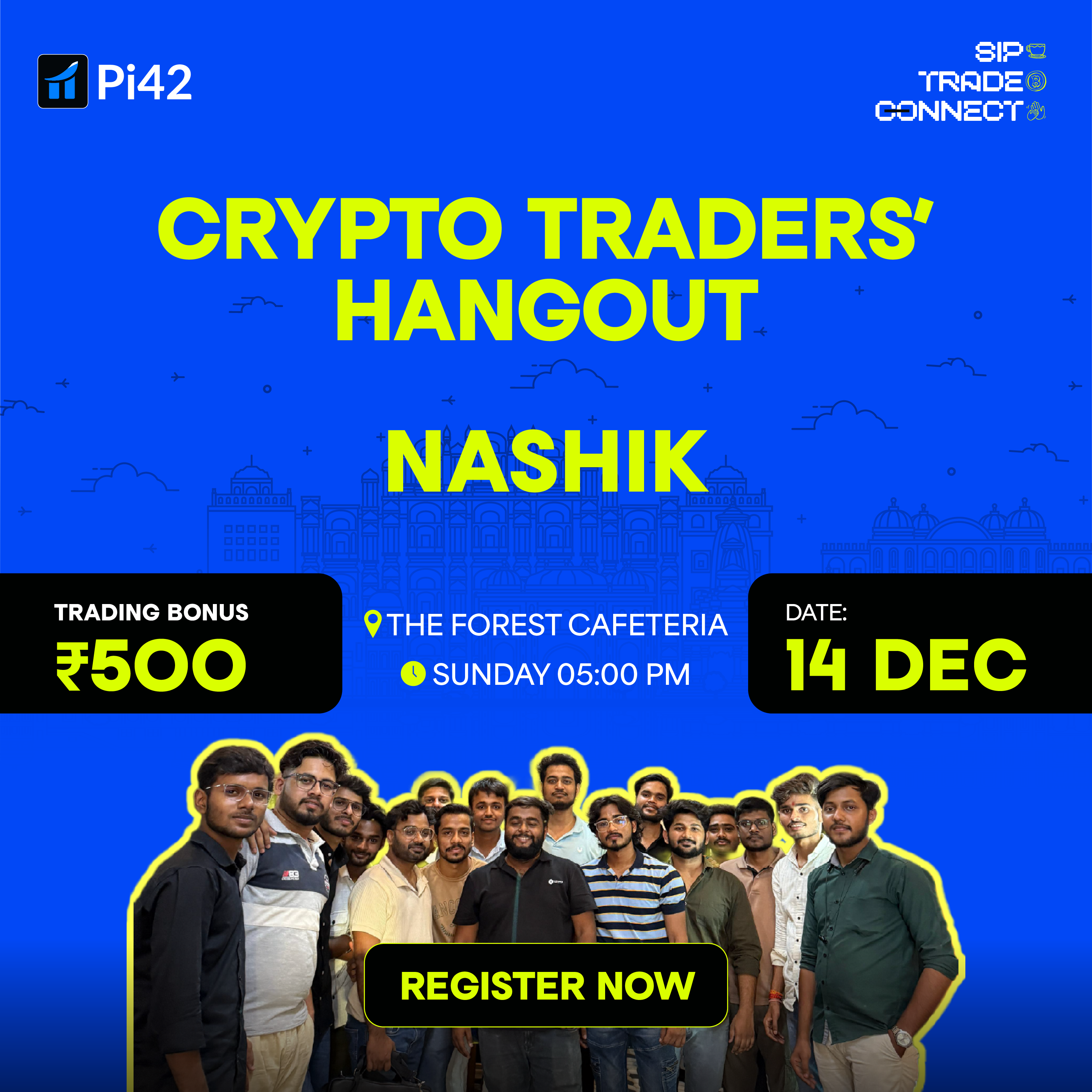 Pi42 Crypto Traders’ Hangout - Nashik