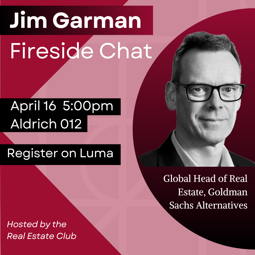 Fireside Chat with Jim Garman (Goldman Sachs Asset Management)