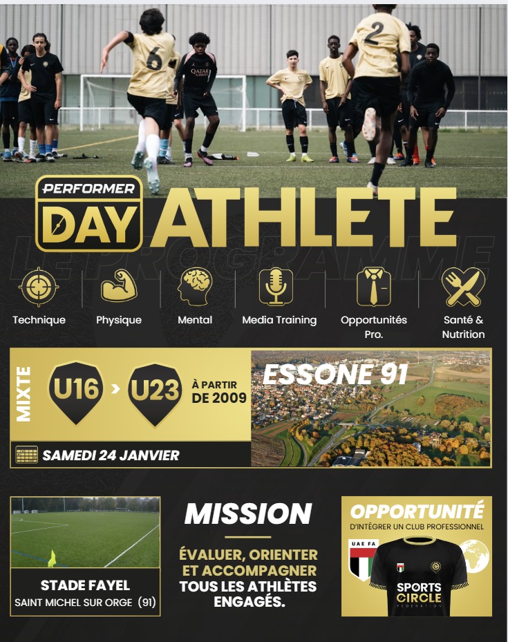 Performer Day - ATHLETE Cercle du football