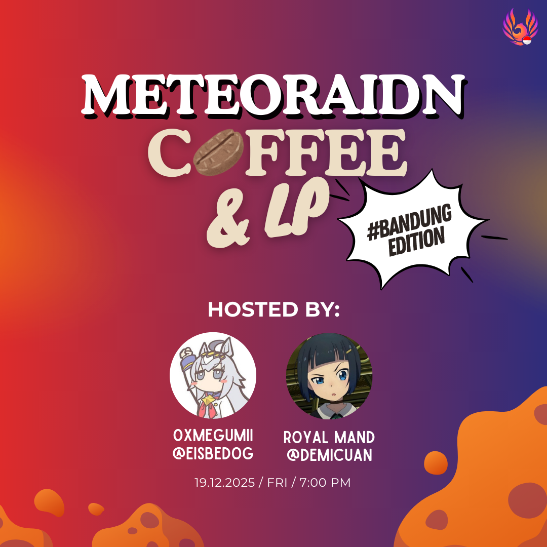 MeteoraIDN Coffee & LP Bandung Edition