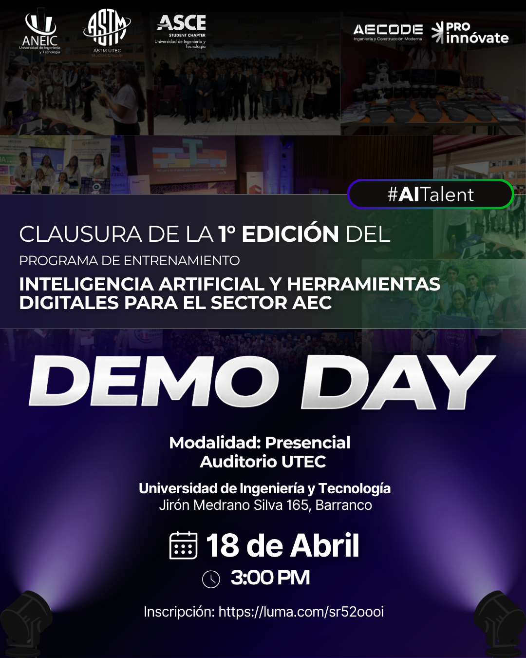 AI TALENT | Generación 1 | Clausura y Demo Day
