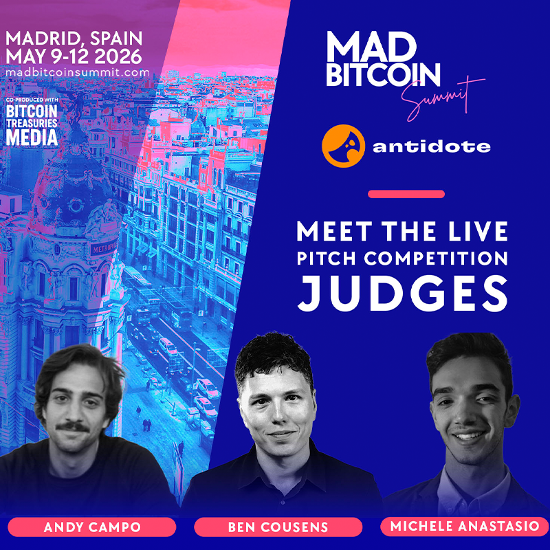 Antidote at Mad Bitcoin Conference!