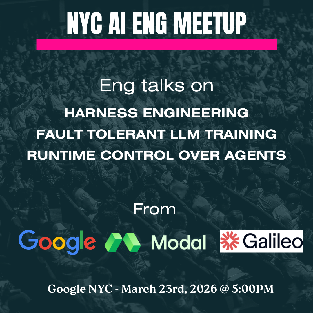 NYC AI Engineer Meetup Google NYC