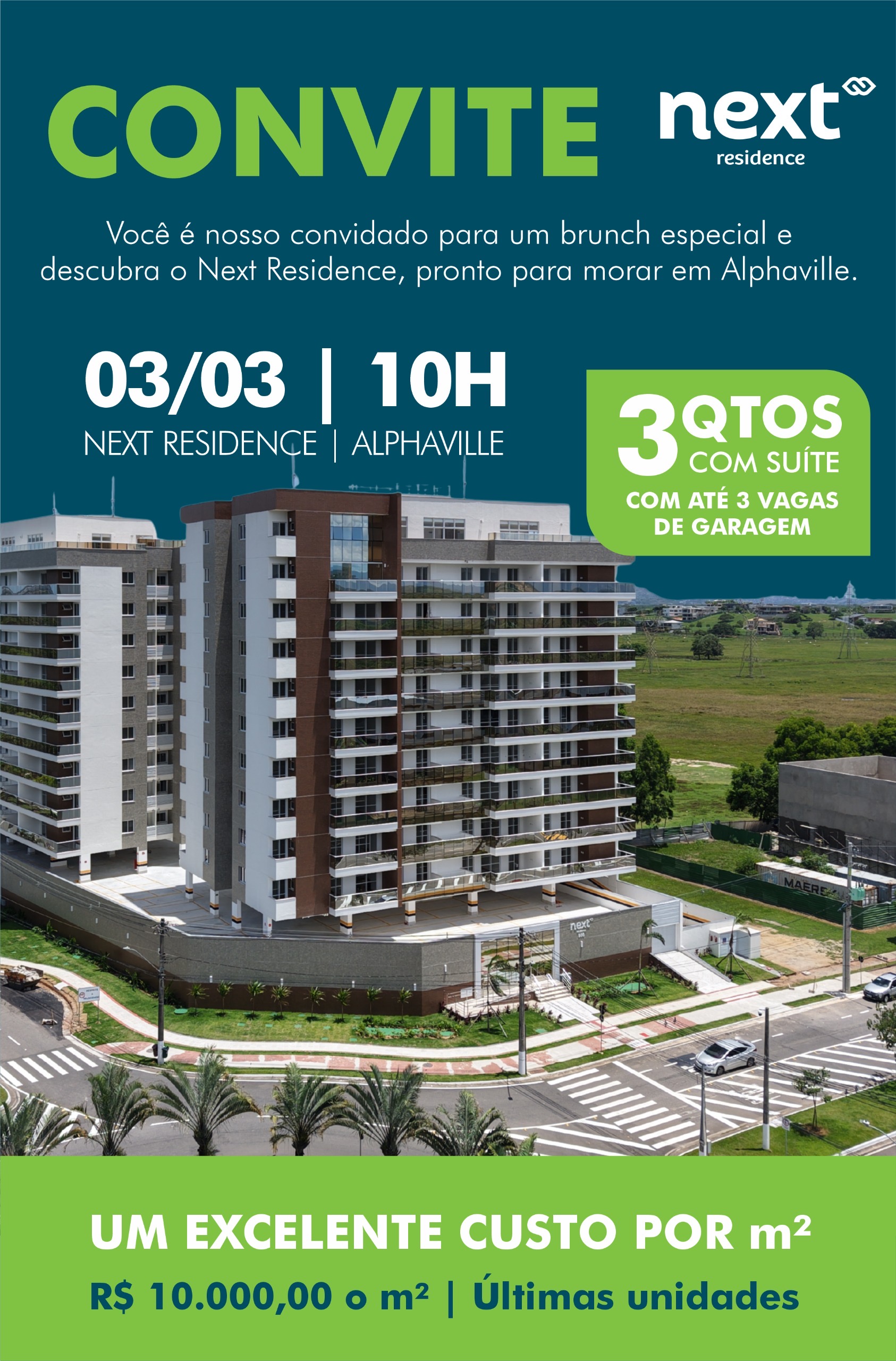 Brunch Exclusivo • Conclusão de Obra NEXT Residence