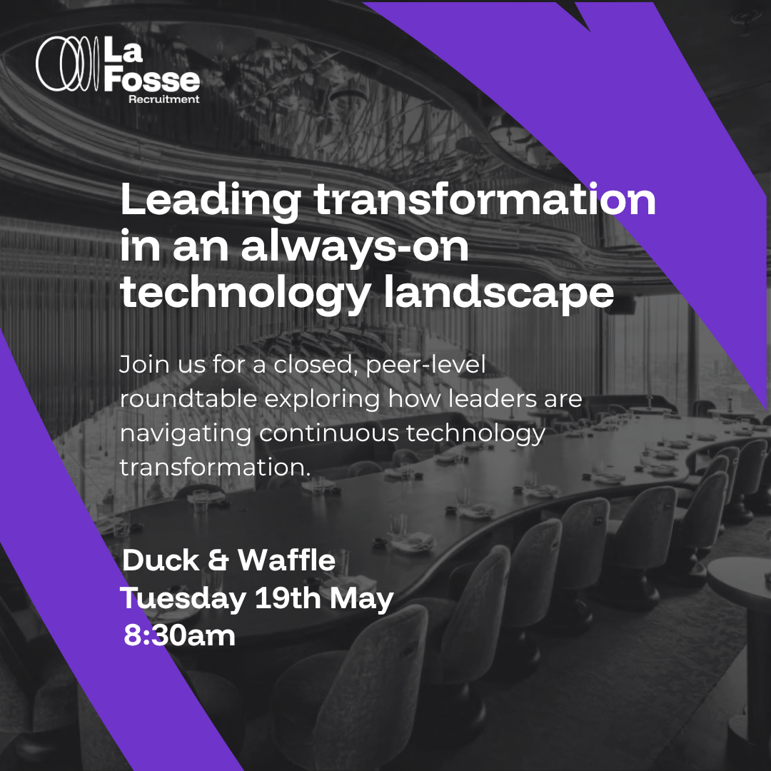 Leading transformation in an always-on technology landscape