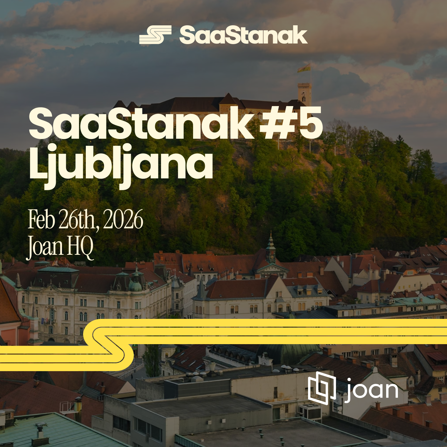 SaaStanak #5 Ljubljana: Scaling SaaS across markets 🇸🇮
