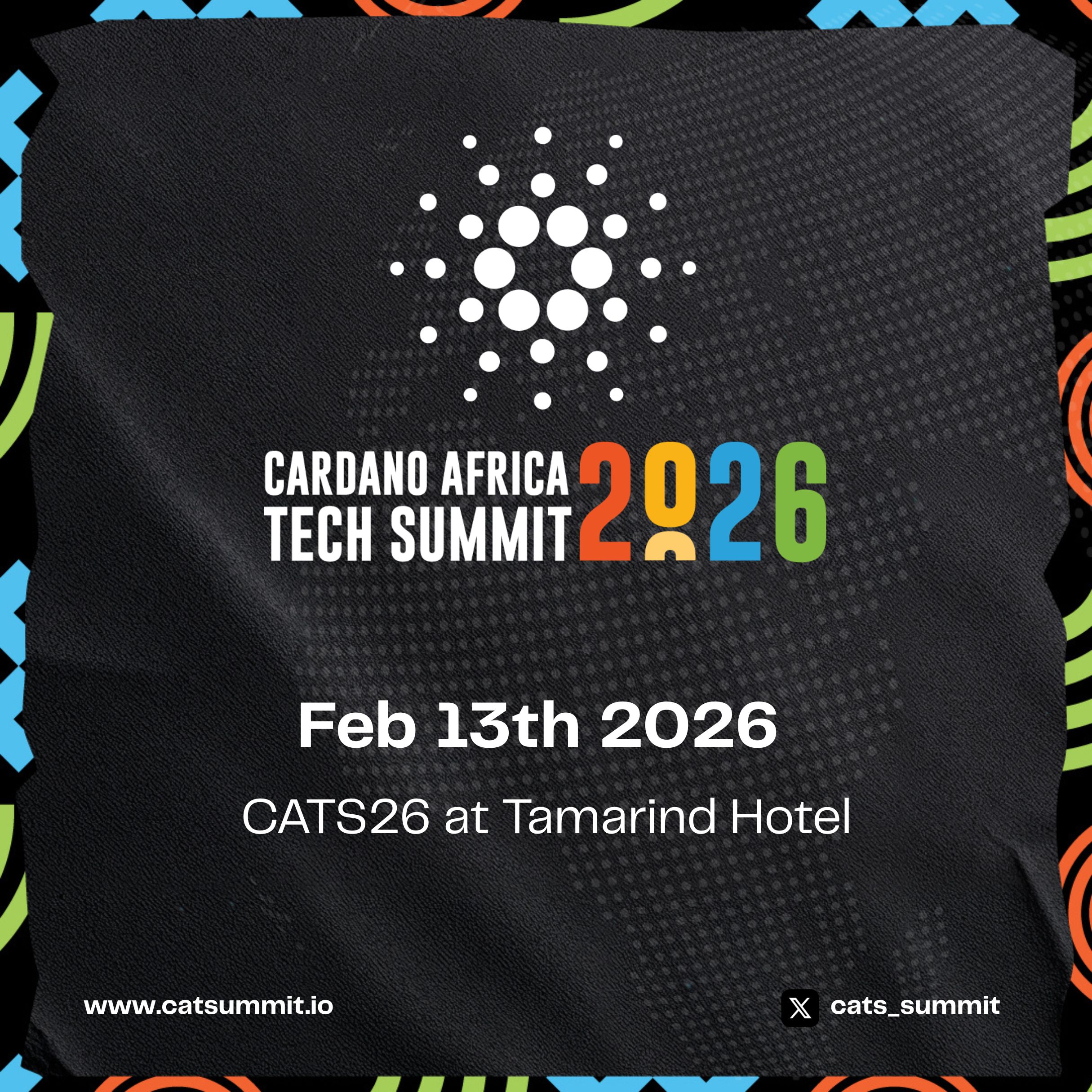 Cardano Africa Tech Summit 2026