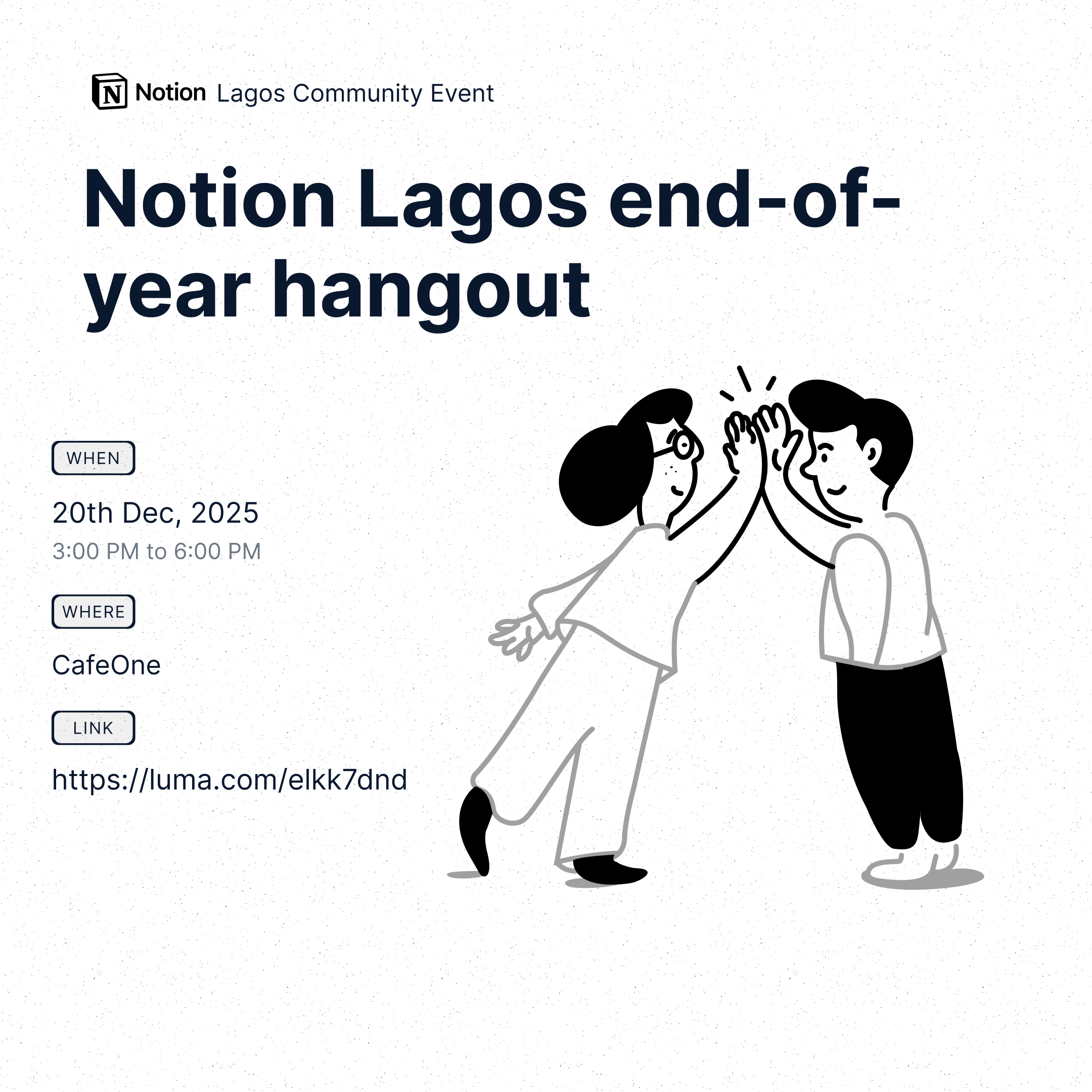 Notion Lagos end-of-year hangout
