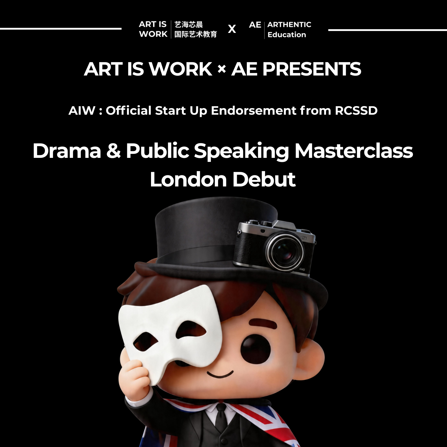 Drama and Public Speaking Masterclass (London Debut)