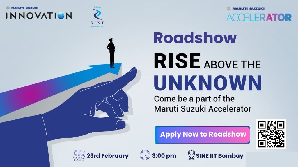 Maruti Suzuki Accelerator | Roadshow at SINE IIT Bombay