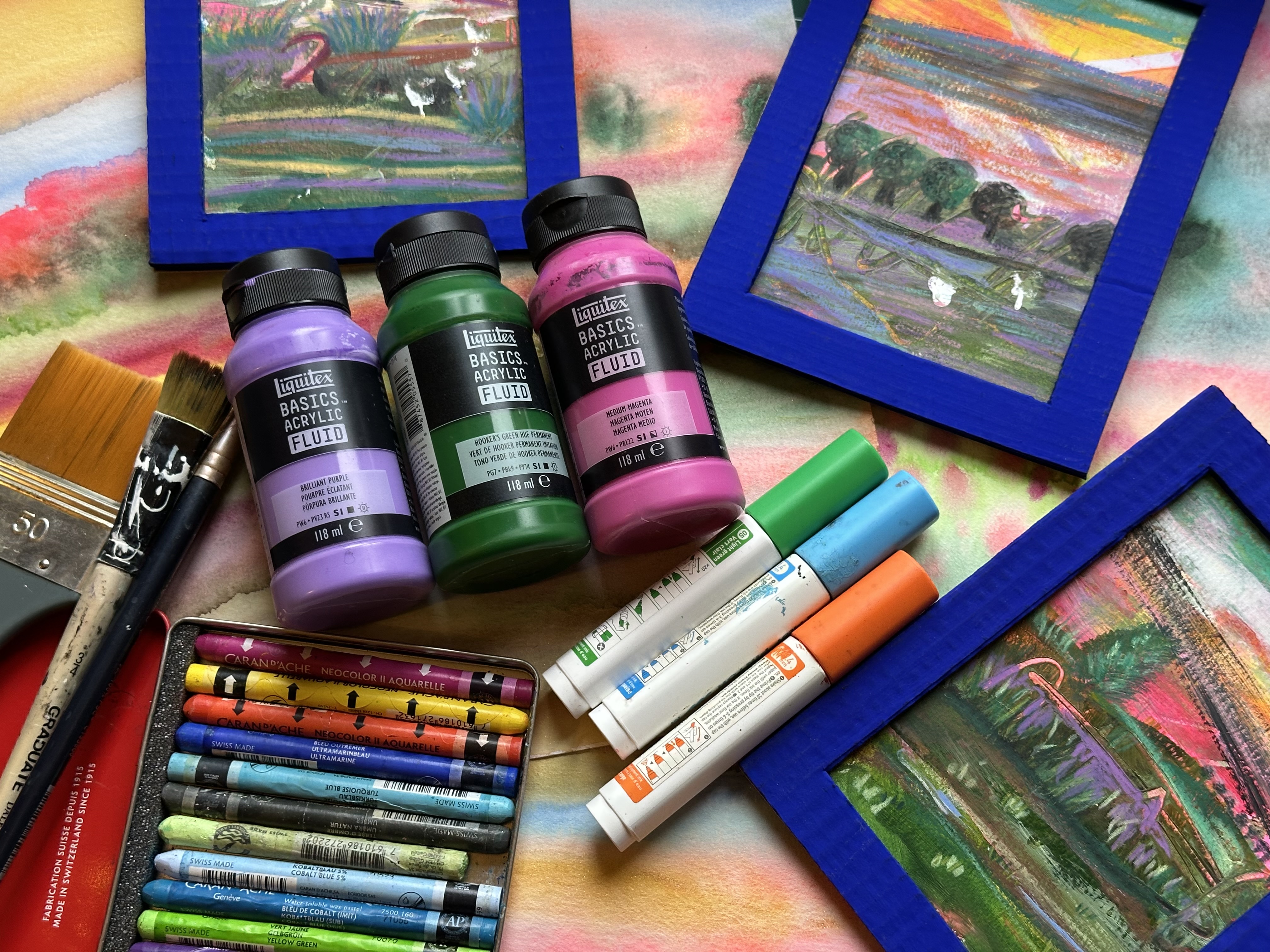 Fragments intérieurs - Atelier de création intuitive - du geste libre au geste choisi