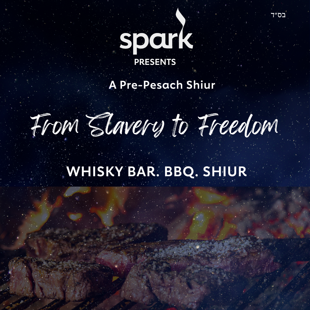 Pre Pesach BBQ & Shiur