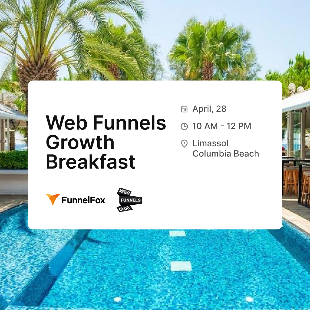 Web Funnels Growth Breakfast