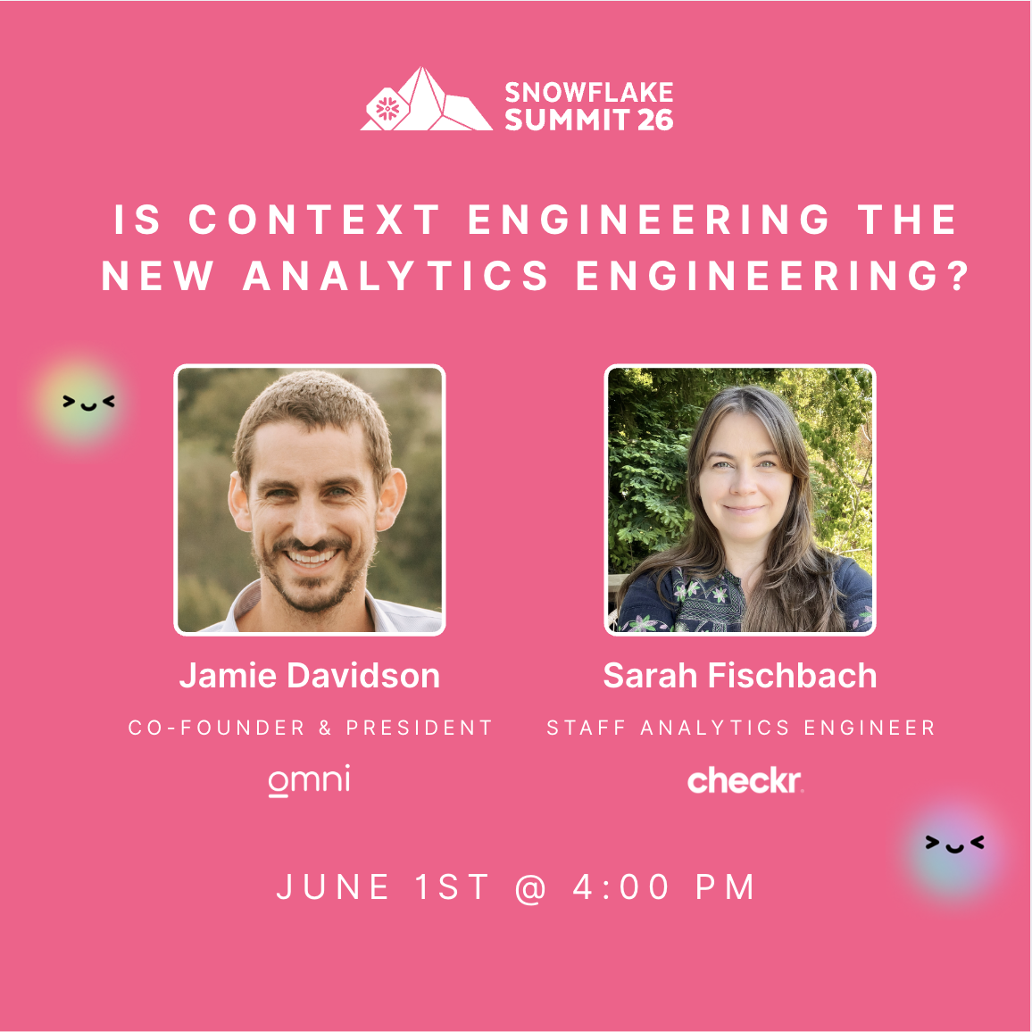 Cover art for #Live Session: Is Context Engineering the New Analytics Engineering? (Room BI204) — Moscone Center