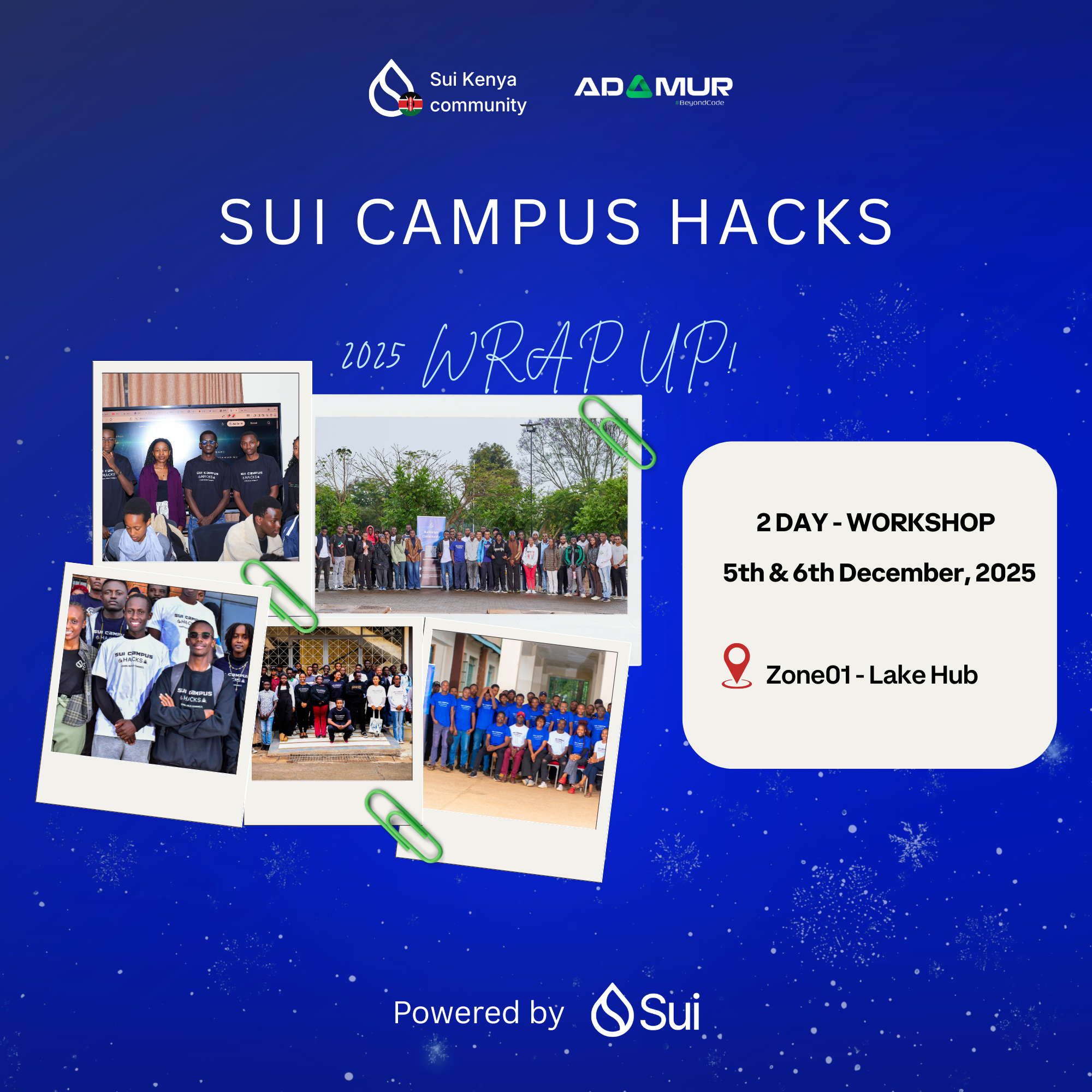 Sui Campus Hacks 2025 Wrap-Up Workshop