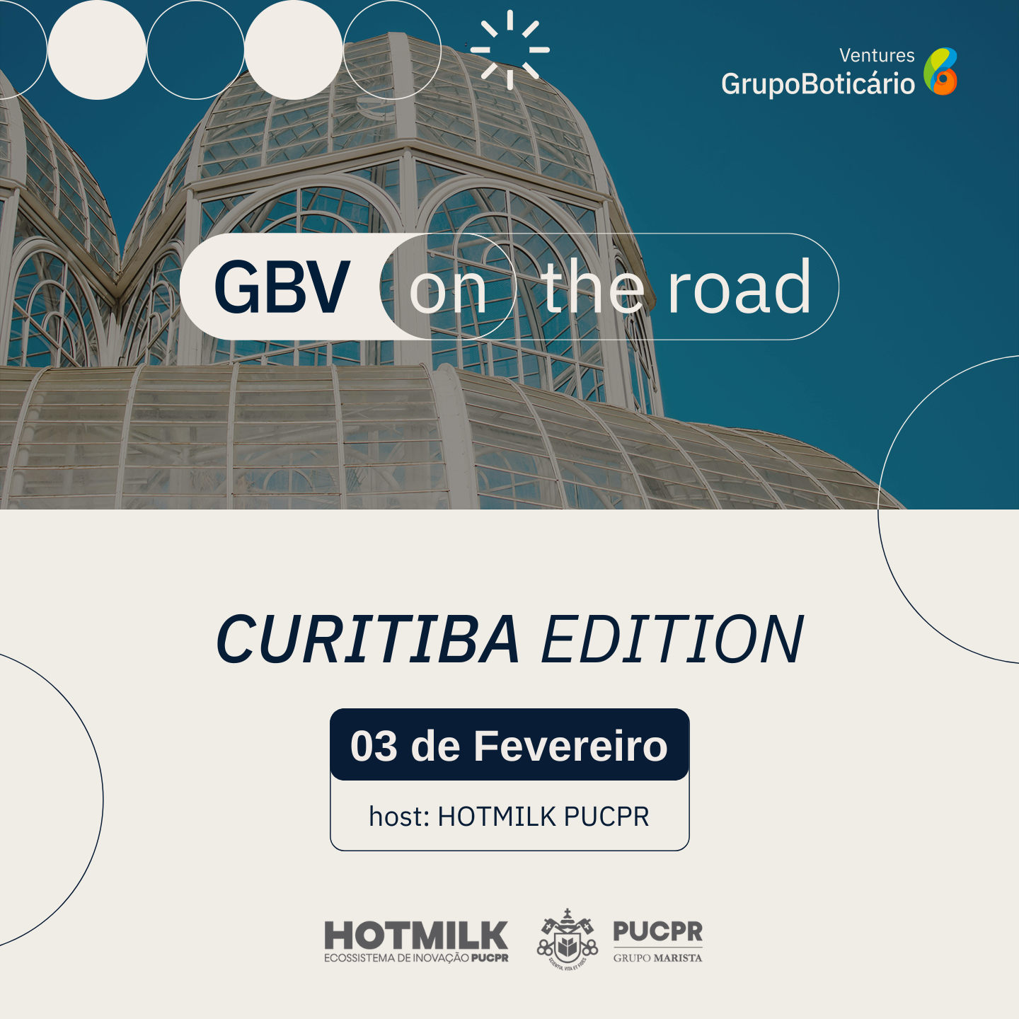 Grupo Boticário Ventures On the road | Curitiba Edition