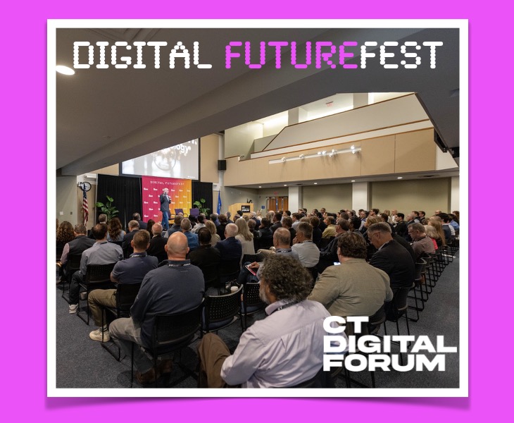 Cover art for #The Annual All-Day CT Digital FutureFest — University of Connecticut-Stamford Campus